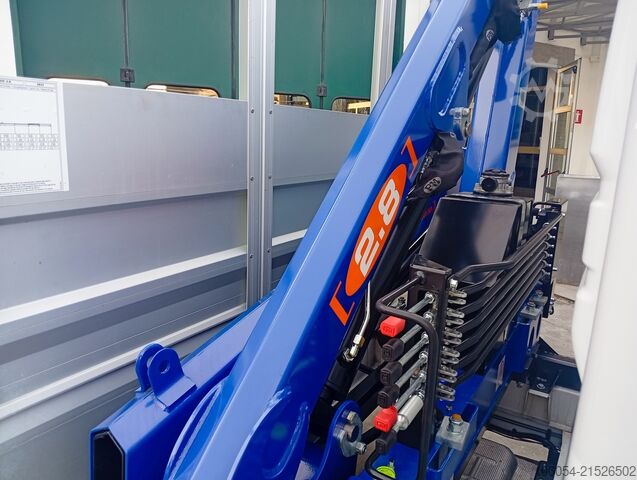 Truck-mounted crane van FIAT Ducato Maxi