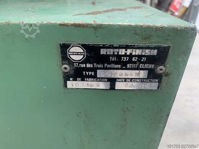 Vibrationsgleitschleifschüssel ROTO-FINISH ST20M4H