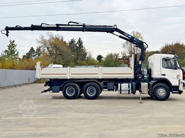 Truck mounted crane VOLVO FM 400 Kipper 6,20m * HIAB 144 B-3 HIDUO* 6x4