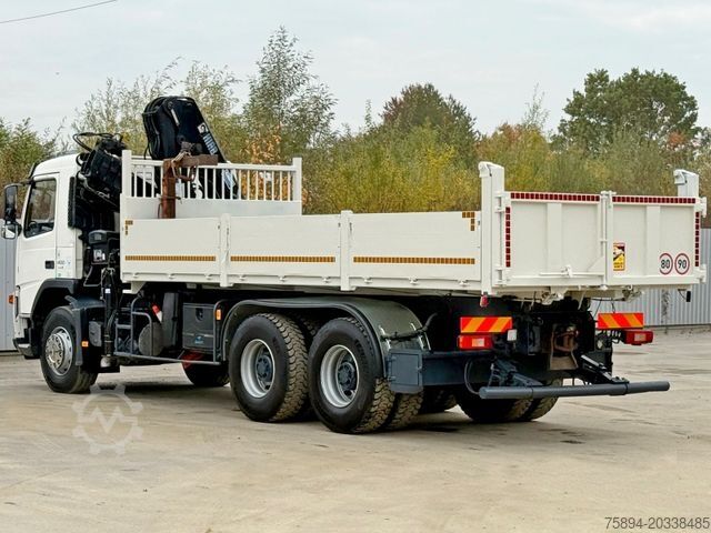 Truck mounted crane VOLVO FM 400 Kipper 6,20m * HIAB 144 B-3 HIDUO* 6x4