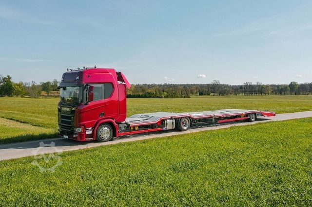 Autotransporter LKW SCANIA R410 Autotransporter für 3 PKW's