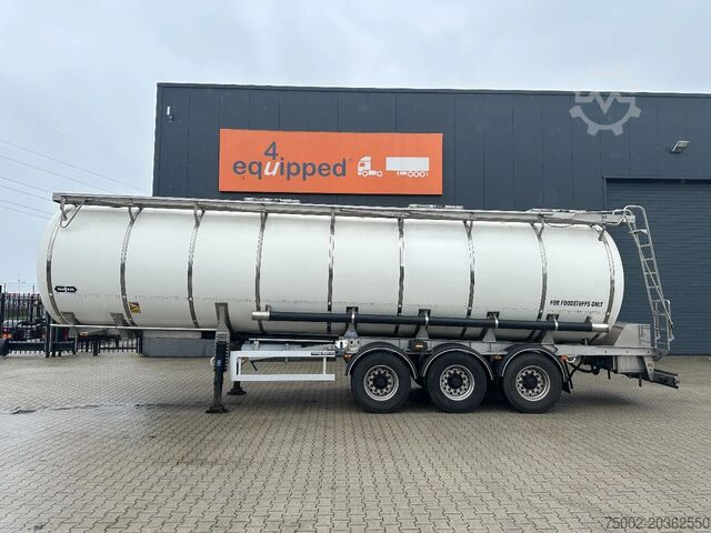 Food tanker Van Hool FOOD / 39.000L / 3-COMP / ADR-attest (AT, FL) /...