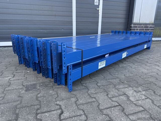 2,700 mm / channel: 110 x 50 mm / blue / 5 HP BITO PRO Palettenregaltraverse Traverse Regal