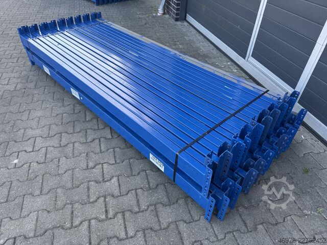 2,700 mm / channel: 110 x 50 mm / blue / 5 HP BITO PRO Palettenregaltraverse Traverse Regal