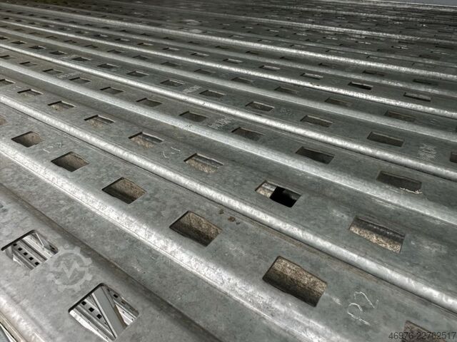 4,000 x 1,100 mm / P2 - 90 x 65 x 1.75 mm BITO PRO Palettenregalständer Regalständer Regal