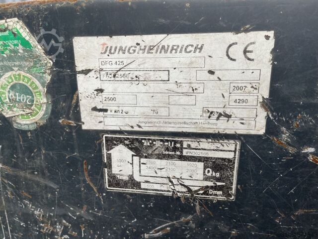 Dieselstapler Jungheinrich DFG425