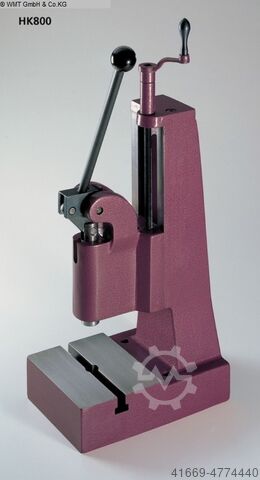 Toggle Press - Single Column BERG & SCHMID HK 800