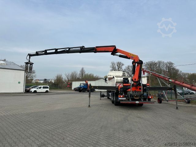 LKW mit Pritsche (offen) MERCEDES-BENZ Actros 2543 / Kran Palfinger PK 33002 + Jib