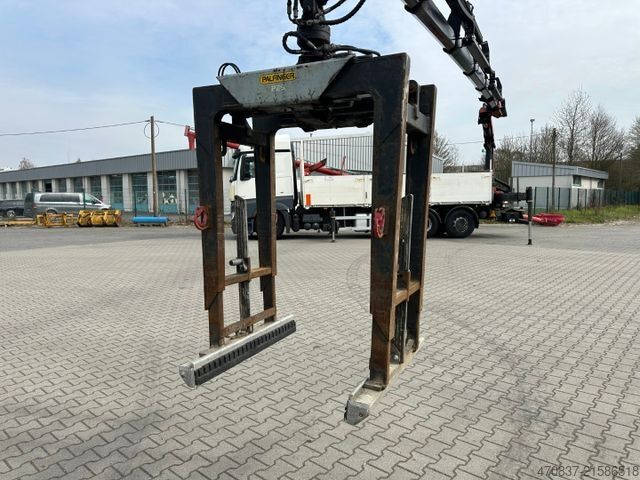 LKW mit Pritsche (offen) MERCEDES-BENZ Actros 2543 / Kran Palfinger PK 33002 + Jib