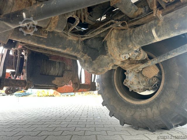 LKW mit Pritsche (offen) UNIMOG U 427 4x4 / Kran Atlas 130 / Winde