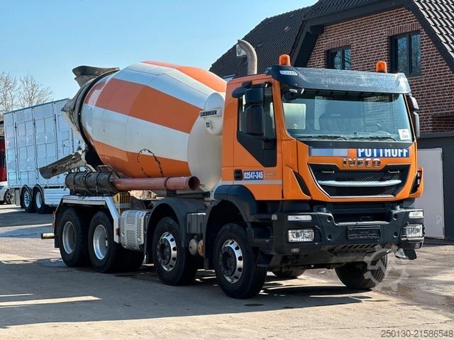 Betonmischer LKW IVECO AD 340 8x4 BB Liebherr HTM 904 Betonmischer 9m³