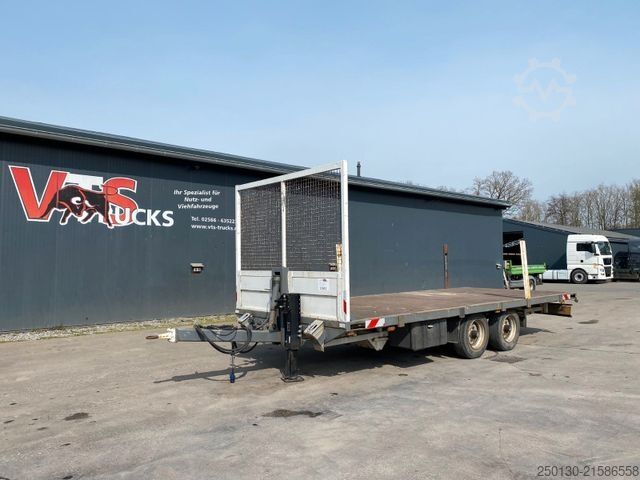 Arbeitsbühne Anhänger BLOMENRÖHR 2.Achs Tandem Anhänger mit BDF-System