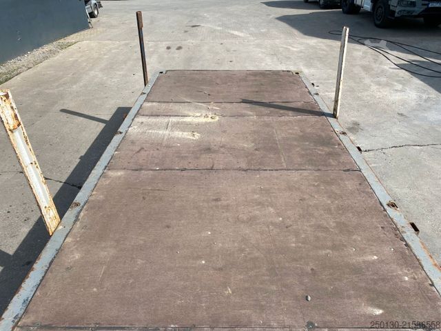 Arbeitsbühne Anhänger BLOMENRÖHR 2.Achs Tandem Anhänger mit BDF-System