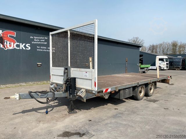 Arbeitsbühne Anhänger BLOMENRÖHR 2.Achs Tandem Anhänger mit BDF-System