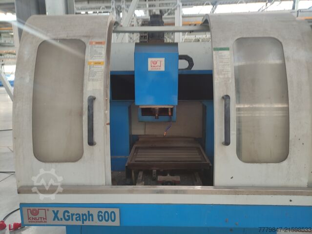 X Graph 600 Fräsmaschine Knuth X Graph 600 frezarka milling machine