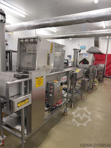 Fisch Panier- und Frittierlinie JBT Stein and GEA Various