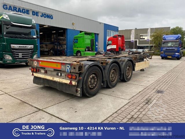 Containertransport Schmitz Cargobull SCF 24 / SAF + Disc / 1x Extendable / 1x Lift A...