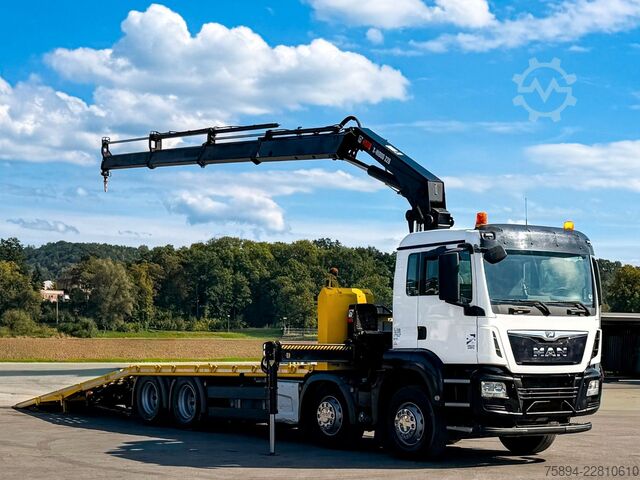 Tow truck MAN TGS 35.360 * Abschleppwagen 8,10 m * KRAN/ FUNK!