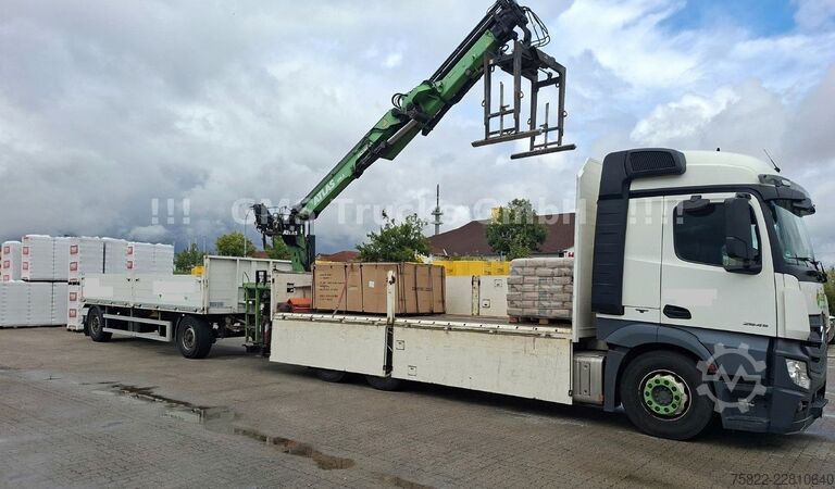 Truck mounted crane MERCEDES-BENZ Actros 2645 / 6X4 / Atlas Kran 210
