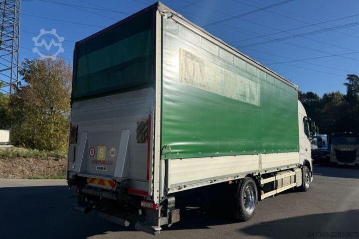 Flatbed truck with tarp VOLVO FH-460 4x2 LBW