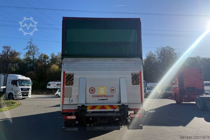 Flatbed truck with tarp VOLVO FH-460 4x2 LBW