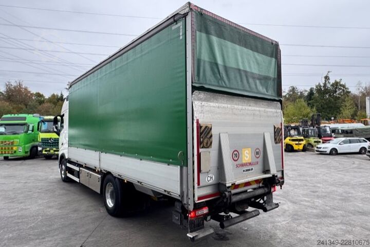 Flatbed truck with tarp VOLVO FH-460 4x2 LBW