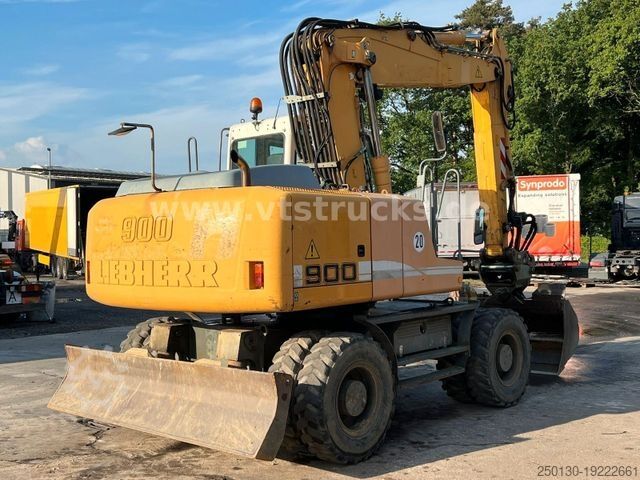 Mobile excavator LIEBHERR A900 C Litronic Mobilbagger wenklöffel