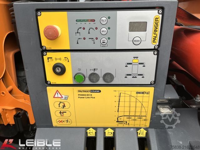 Dreiseitenkipper LKW MAN TGL 12.220 4x2BB*Palfinger PK9002*Power Link