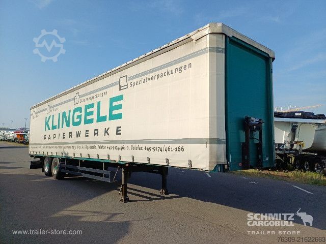 Auflieger mit Pritsche & Plane Schwarzmüller Curtainsider Standard