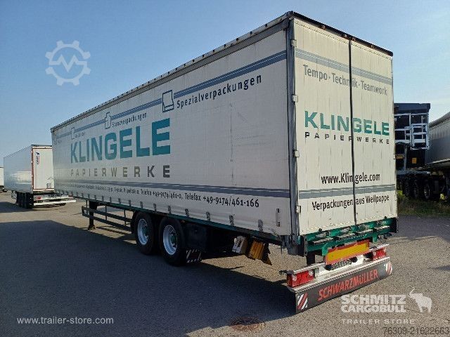Auflieger mit Pritsche & Plane Schwarzmüller Curtainsider Standard