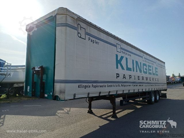 Auflieger mit Pritsche & Plane Schwarzmüller Curtainsider Standard