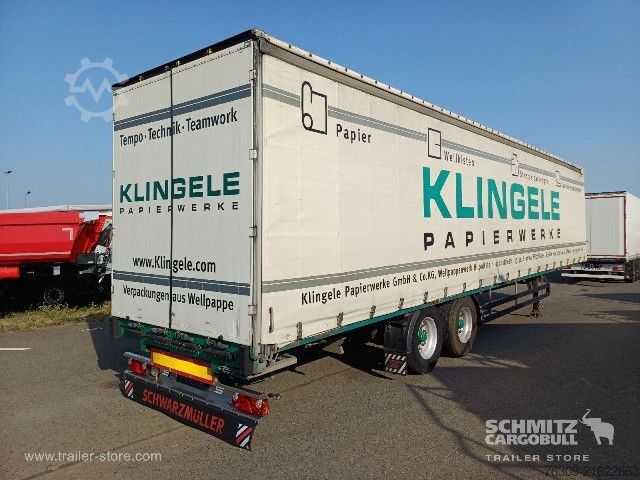 Auflieger mit Pritsche & Plane Schwarzmüller Curtainsider Standard