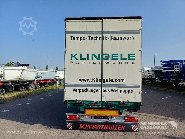 Auflieger mit Pritsche & Plane Schwarzmüller Curtainsider Standard