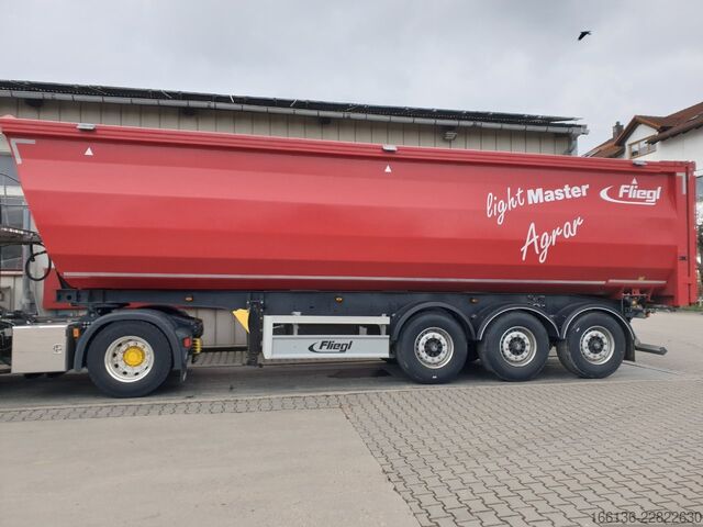 Semi-trailer tipper Fliegl DHKS 390 50cbm Light Master Stahlkipper