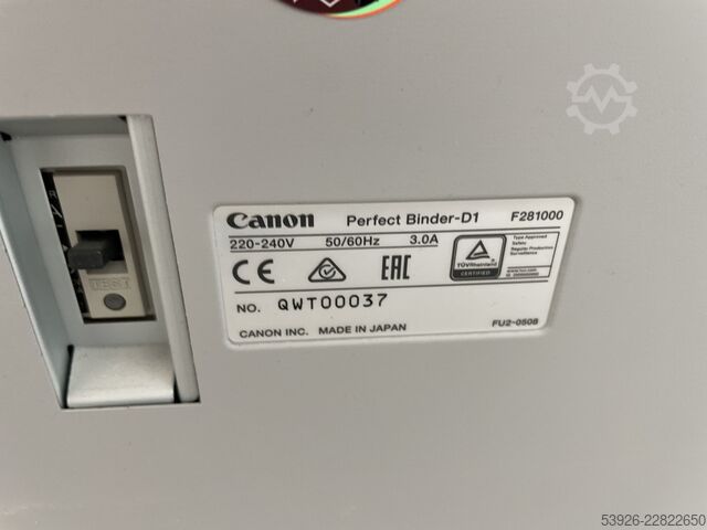 Perfect binding machines / Perfect binders Canon Perfect Binder-D1