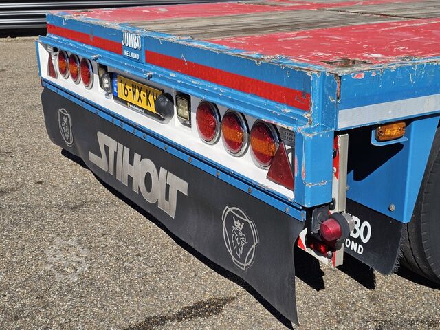 Kranwagen Scania R520 V8 8x2/6 / HMF 70 tm + JUMBO AANHANGER