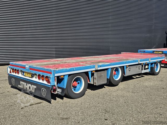 Kranwagen Scania R520 V8 8x2/6 / HMF 70 tm + JUMBO AANHANGER