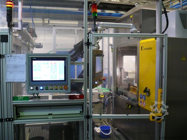 Machine for electro-chemical deburring EXTRUDE HONE (KENNAMETAL) ECLINE