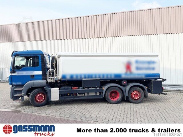 LKW mit Tankaufbau MAN TGS 26.400 6x2-4 BL, Lenk-/Liftachse, ADR, Esterer