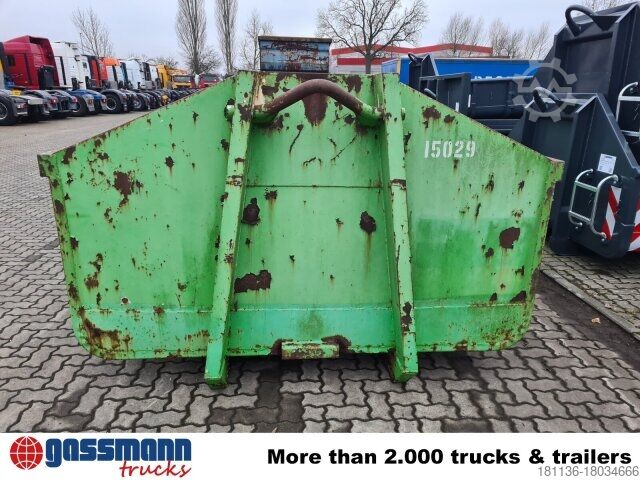 Roll-off container  Abrollcontainer mit Flügeltür ca. 15m³