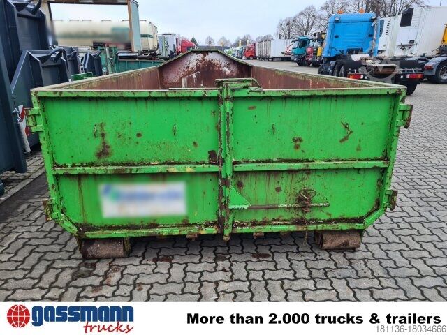 Roll-off container  Abrollcontainer mit Flügeltür ca. 15m³