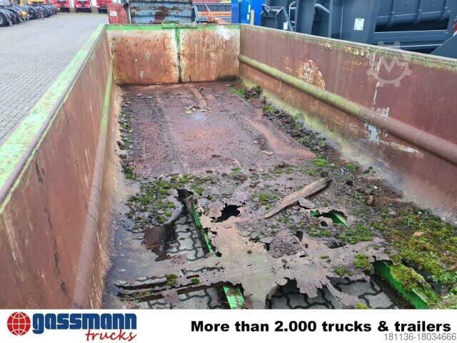 Roll-off container  Abrollcontainer mit Flügeltür ca. 15m³