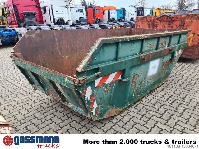 Abrollcontainer  Absetzcontainer ca. 6m³ offen mit Klappe