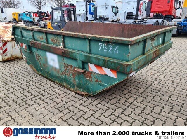 Abrollcontainer  Absetzcontainer ca. 6m³ offen mit Klappe