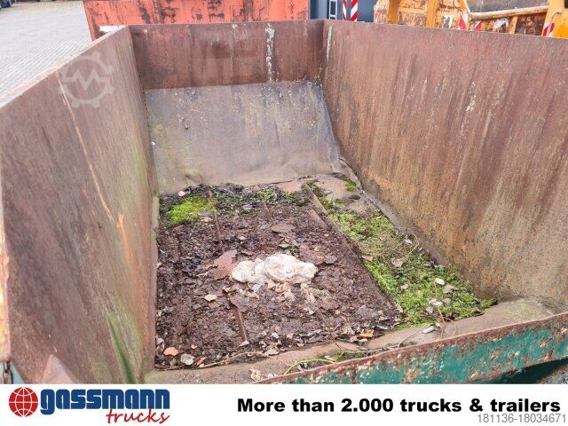 Abrollcontainer  Absetzcontainer ca. 6m³ offen mit Klappe