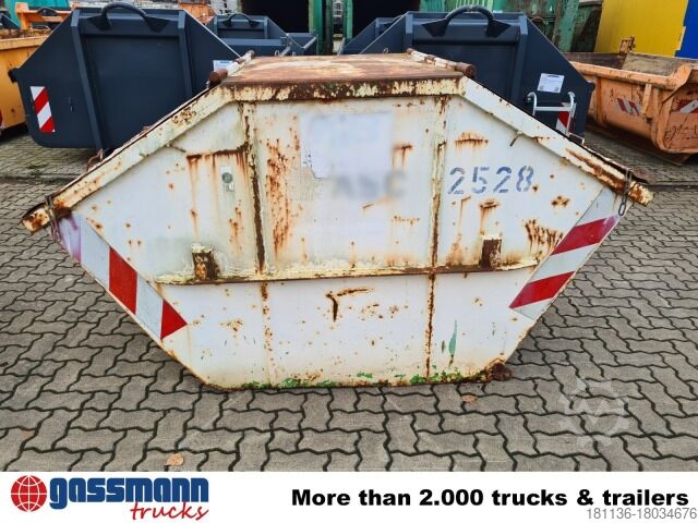 Abrollcontainer  City-Absetzcontainer ca. 2m³ offen mit Deckel