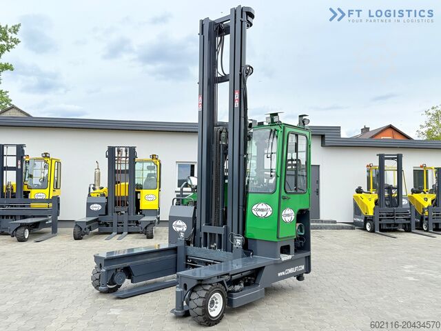4-way forklift truck Combilift C4000 / GAS / 9300MM / FREE-LIFT / CABIN
