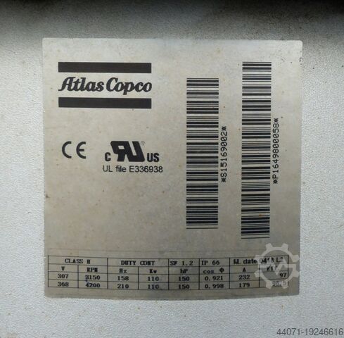 Schraubenkompressor GA110VSD+FF Atlas Copco GA110VSD+FF