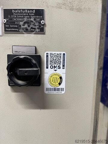 Siebdruckmaschine Balsfulland CNC 1000