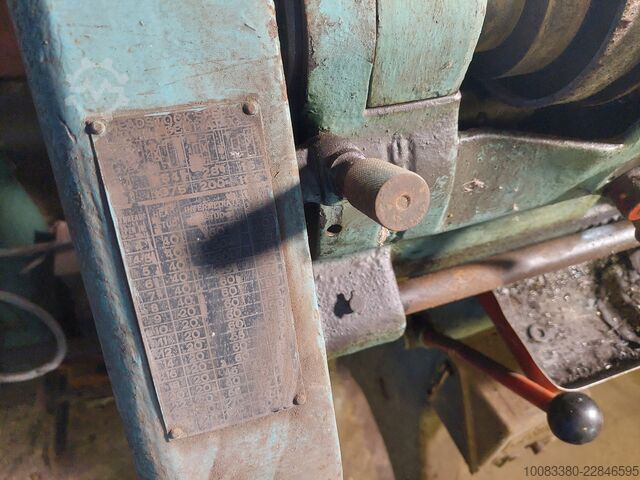 Lathe UNION L.2.A.S. 5" x 24" Lathe, Backgeared & Sc